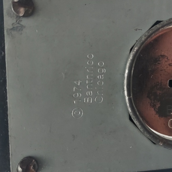 Vintage 1974 Banthrico Steam Engine Coin Bank - Picture 6 of 9